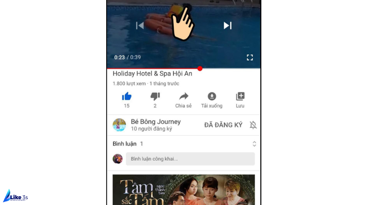 Cách bình luận trên youtube